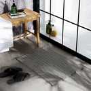 Habitat dark grey shower mat 70x50cm, UK version
