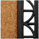 Argos Home Traditional Natural & Black Short Pile Doormat