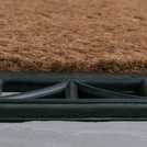 Argos Home Traditional Natural & Black Short Pile Doormat
