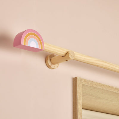 Habitat Kids Tre Regnbue Gardinstang Barnerom 120cm