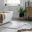 Habitat oatmeal bath mat 80x50cm, UK version