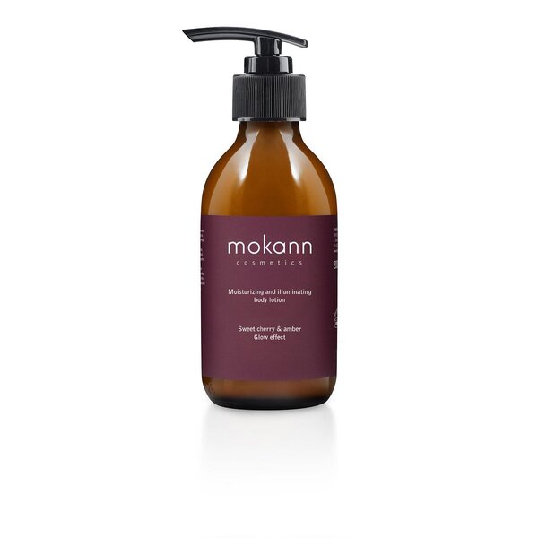 Mokann Moisturizing Illuminating Body Lotion GLOW 200ml, imported from the UK