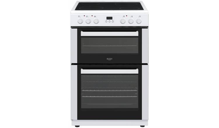 Bush Double Oven Electric Cooker White 60cm - British product