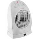 Bush 2.4kW upright oscillating fan heater - British product