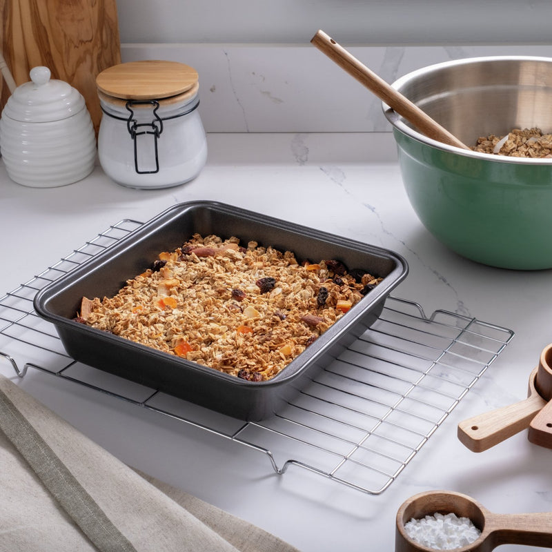 Habitat 20cm non-stick carbon steel square cake tin, UK version