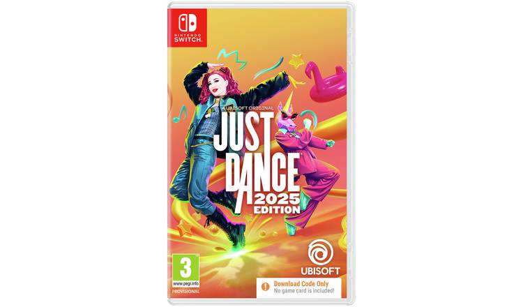 Just Dance 2025 Edition Nintendo Switch game, UK version