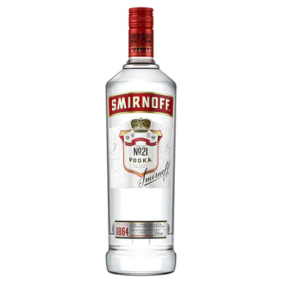 Smirnoff No. 21 Red Label Vodka 1L