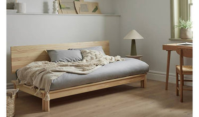Habitat Akio Guest Bed with 2 Mattresses - Natural