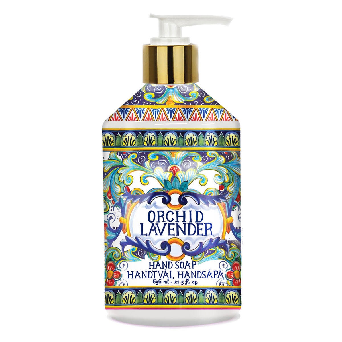 Mediterranean Scented Liquid Hand Soap Collection 4 x 636ml