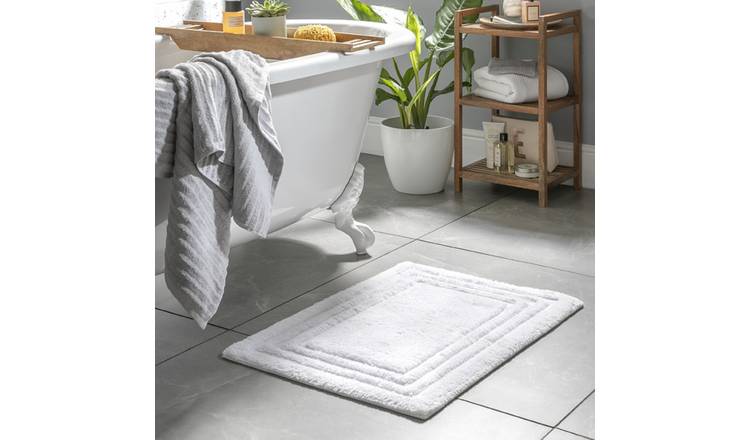 Habitat White Shower Mat 70 x 50cm, UK version