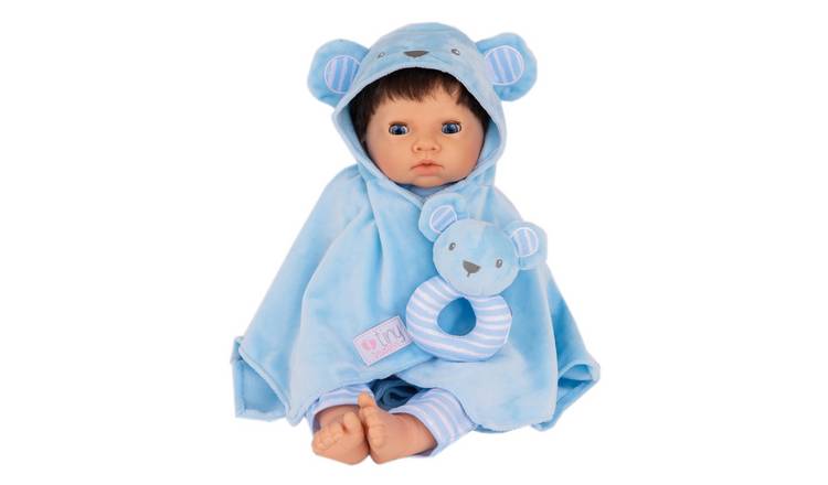 Tiny Treasures Blue Bear doll accessory set (British brand)