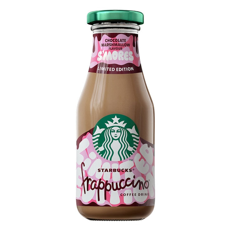 Starbucks Frappuccino S'mores Coffee Drink 8 x 250ml (British brand)