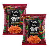 Kingstons Spicy Cassava Chips 2 x 500g