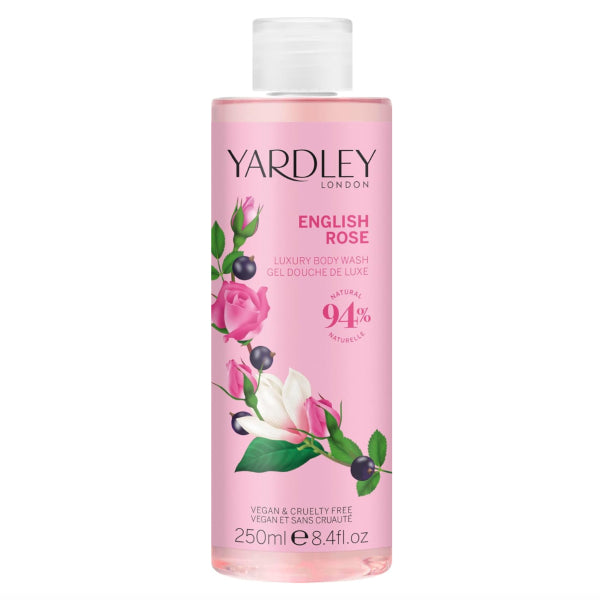 Yardley English Rose Shower Gel 250ml (British brand)