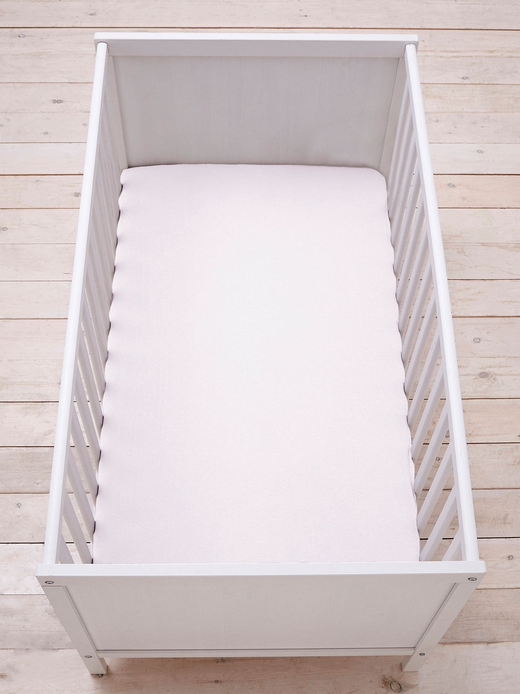 Silentnight cot bed fitted sheets White 2 Pack (British brand)