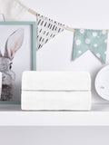 Silentnight cot bed fitted sheets White 2 Pack (British brand)