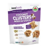 Innofoods Organic Coconut Keto Clusters with Super Seeds 500g, UK version