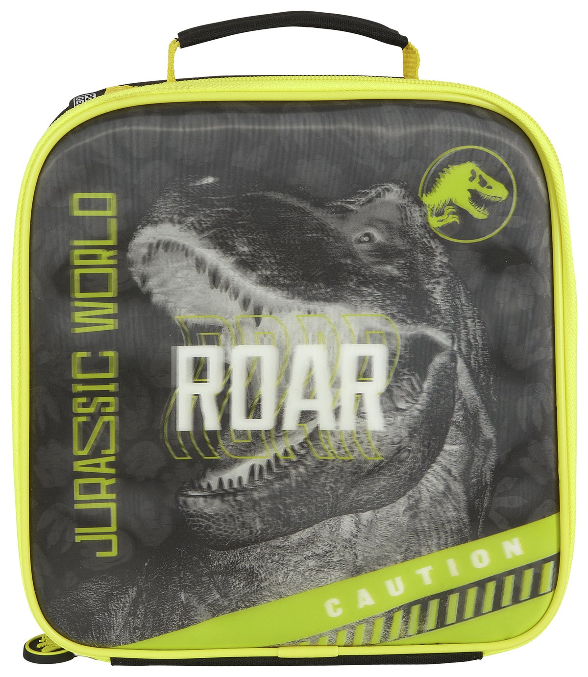 Jurassic World neon lenticular insulated lunch bag 23x22x8cm, UK version
