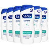 Sanex moisture shower gel 6 x 570ml (British brand)