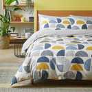 Argos Home Geo Blocks Bedding Set Super King - British product