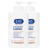 E45 moisturising lotion 2 x 500ml - British product