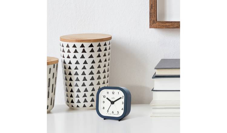 Acctim Blue Analogue Alarm Clock - British product