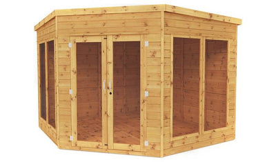 Mercia Premium Corner Summerhouse 9x9 Garden Building
