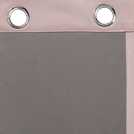Habitat blush pink eyelet velvet curtains 117x137cm, UK version