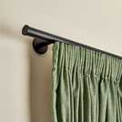 Argos Home black curtain track 150cm - British product