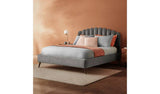 Silentnight Oriana Superking Velvet Bed Frame Silver (British brand)