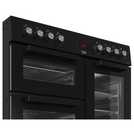 Beko KDVC90K 90cm Electric Range Cooker - Black