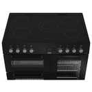 Beko KDVC90K 90cm Electric Range Cooker - Black