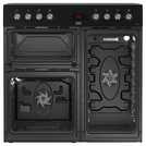 Beko KDVC90K 90cm Electric Range Cooker - Black