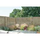 Forest Garden 6x6 Double Slatted Panel x3 set - British product