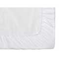 Silentnight Supersoft Plain White Fitted Sheet - Kingsize