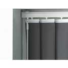 Argos Home grey vertical blind 180cm - British product