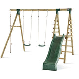 Plum Giant Baboon Wooden Swing Set, imported from the UK