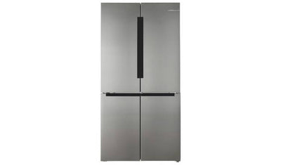 Bosch KFN96VPEAG Multi Door Amerikansk Kjøleskap med fryser Rustfritt stål