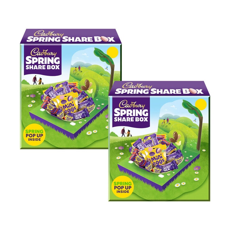 Cadburys Spring Share Box 2 x 450g