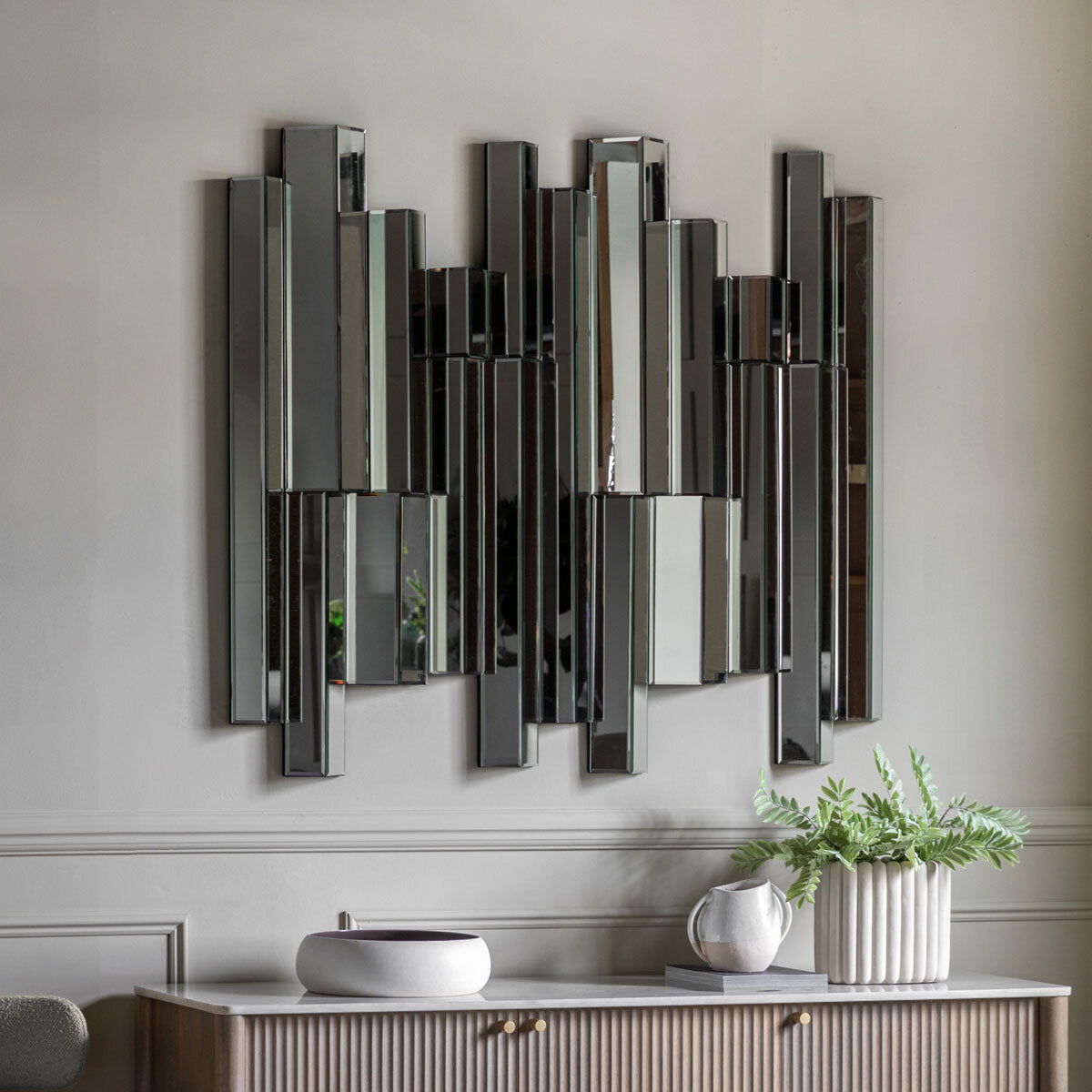 Gallery Almada wall mirror 110 x 121cm, UK version