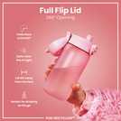 Ion8 Pink Rose Water Bottle - 350ml