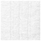 Habitat deep pile white cotton cut pile bath runner 40x100cm, UK version