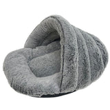 Fluffy Hooded Pet Bed Large - British product