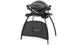 Weber Q 1400 electric barbecue with stand (British brand)