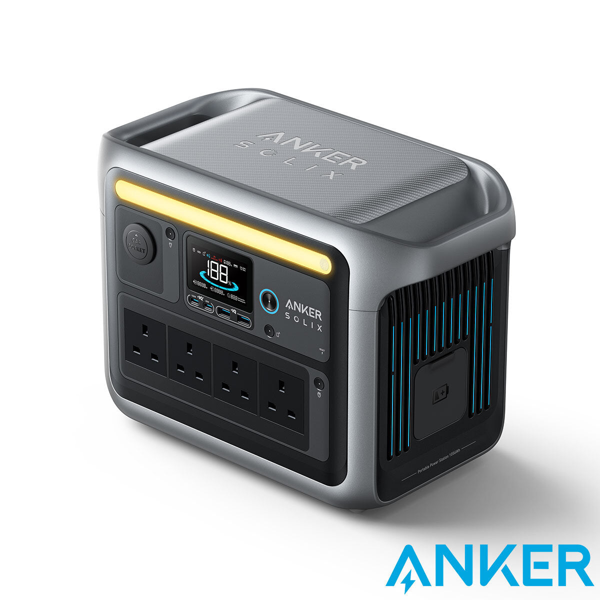 Anker SOLIX C1000X portable power station 1056Wh - British product