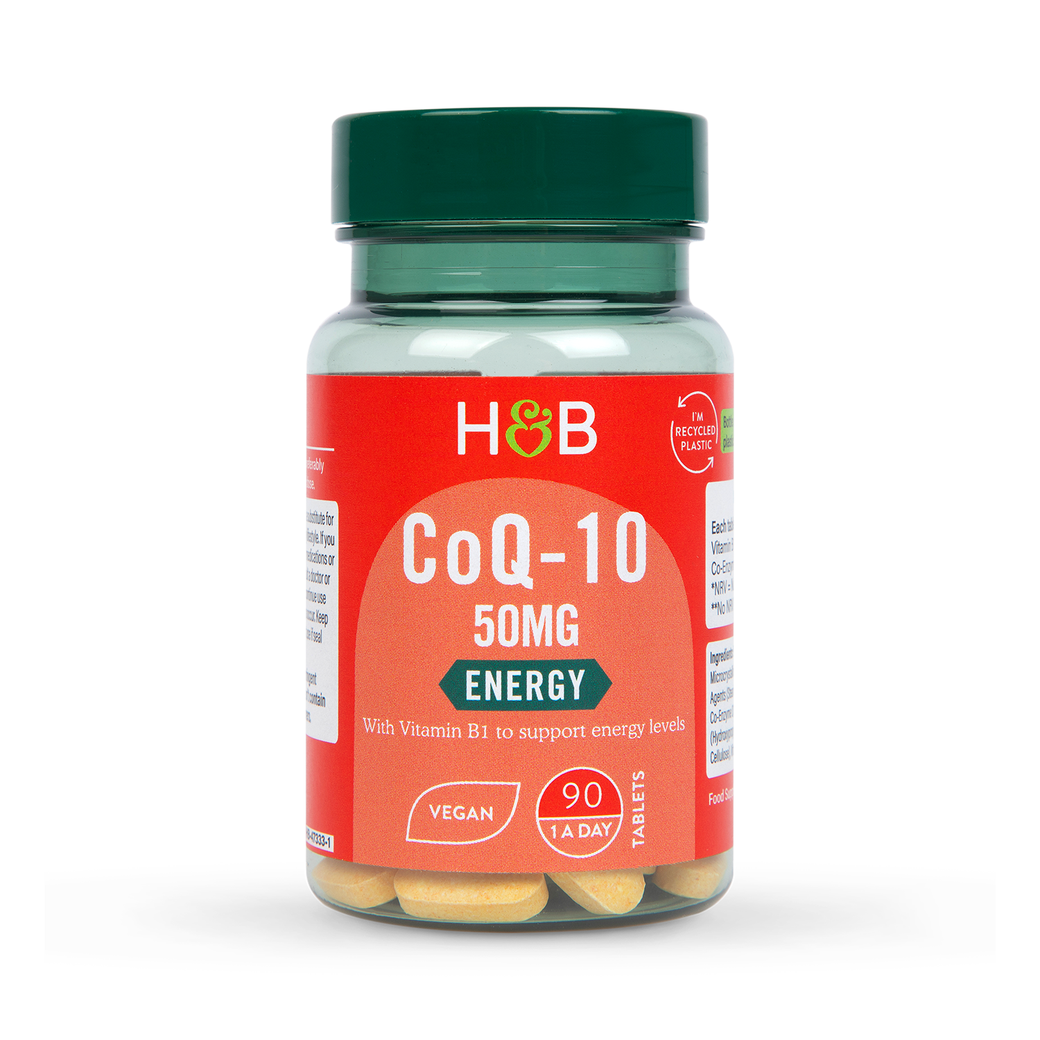 Holland & Barrett Co-Q10 50mg 90 Tablets - 998658