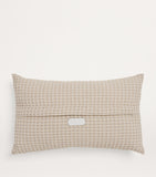 Peter Reed Textured Checkers cushion 50cm x 30cm, imported from the UK