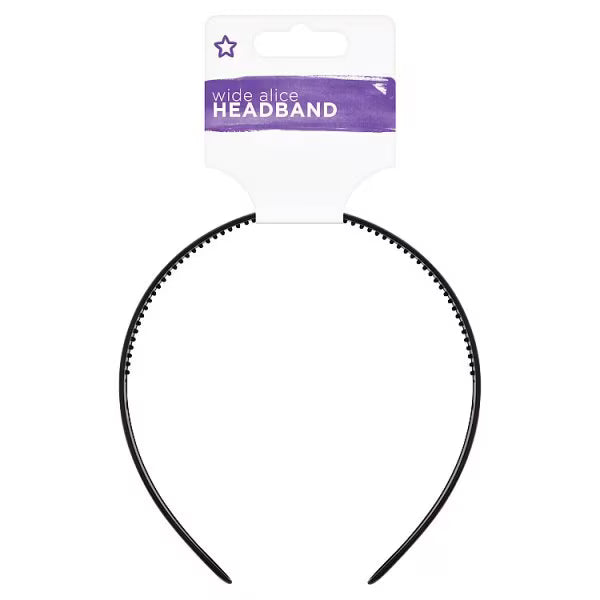 Superdrug wide alice band hair accessory (British brand)