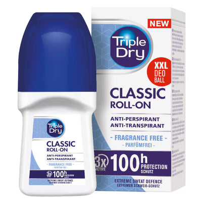 DNR Triple Dry Classic Anti-Perspirant Roll On 50ml