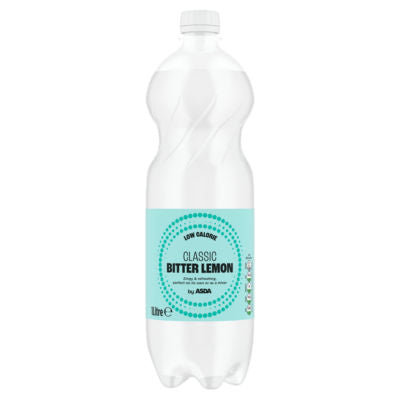 ASDA Classic Bitter Lemon Soft Drink 1 Litre - British product
